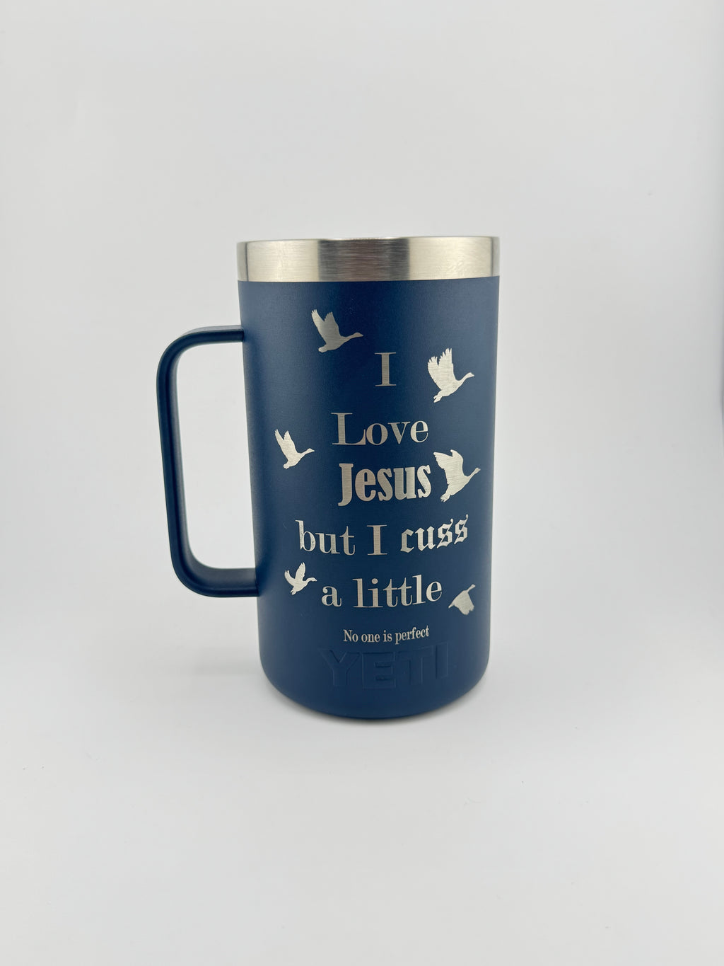 Yeti 24oz Mug w/quote