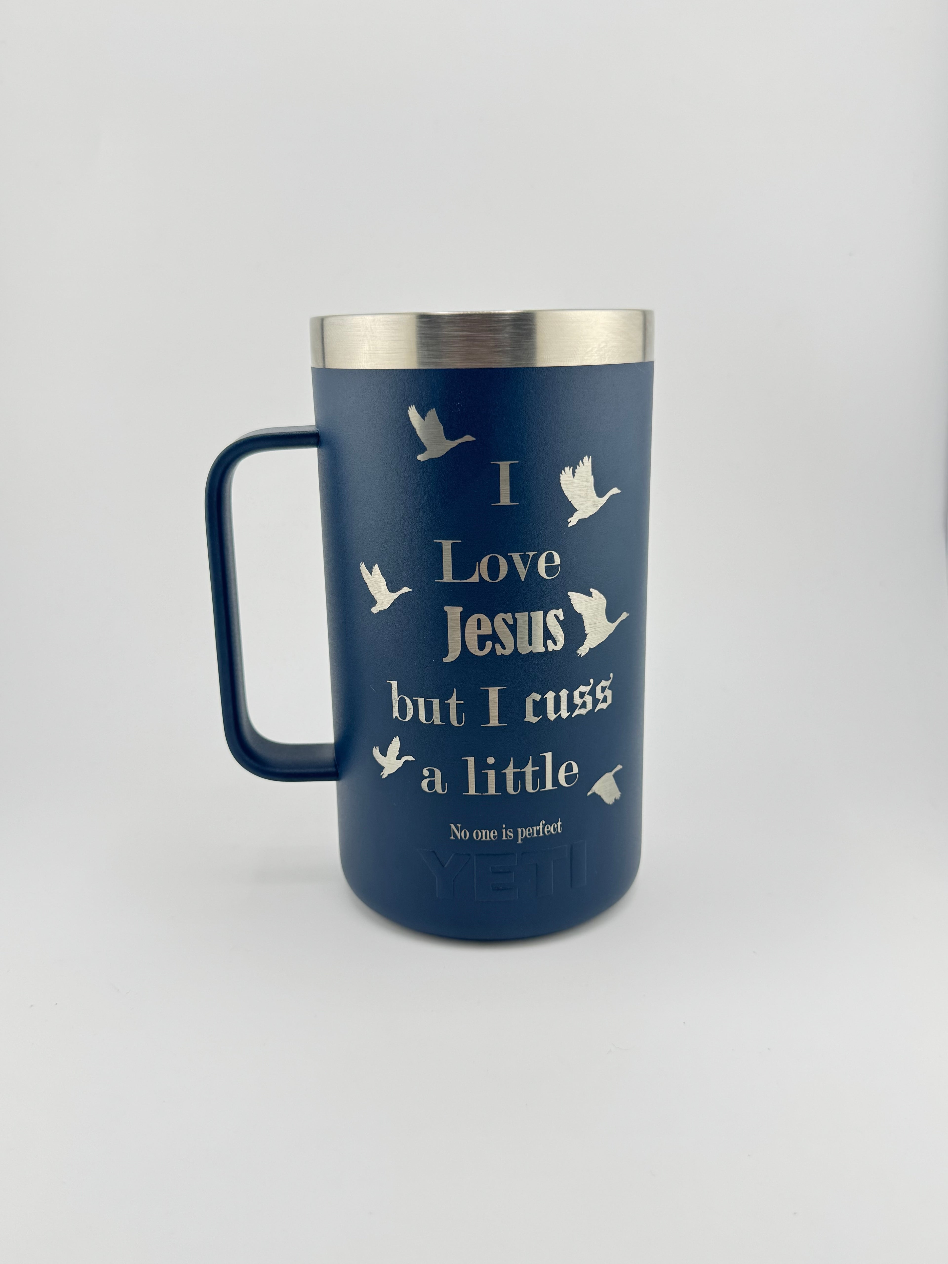 Yeti 24oz Mug w/quote