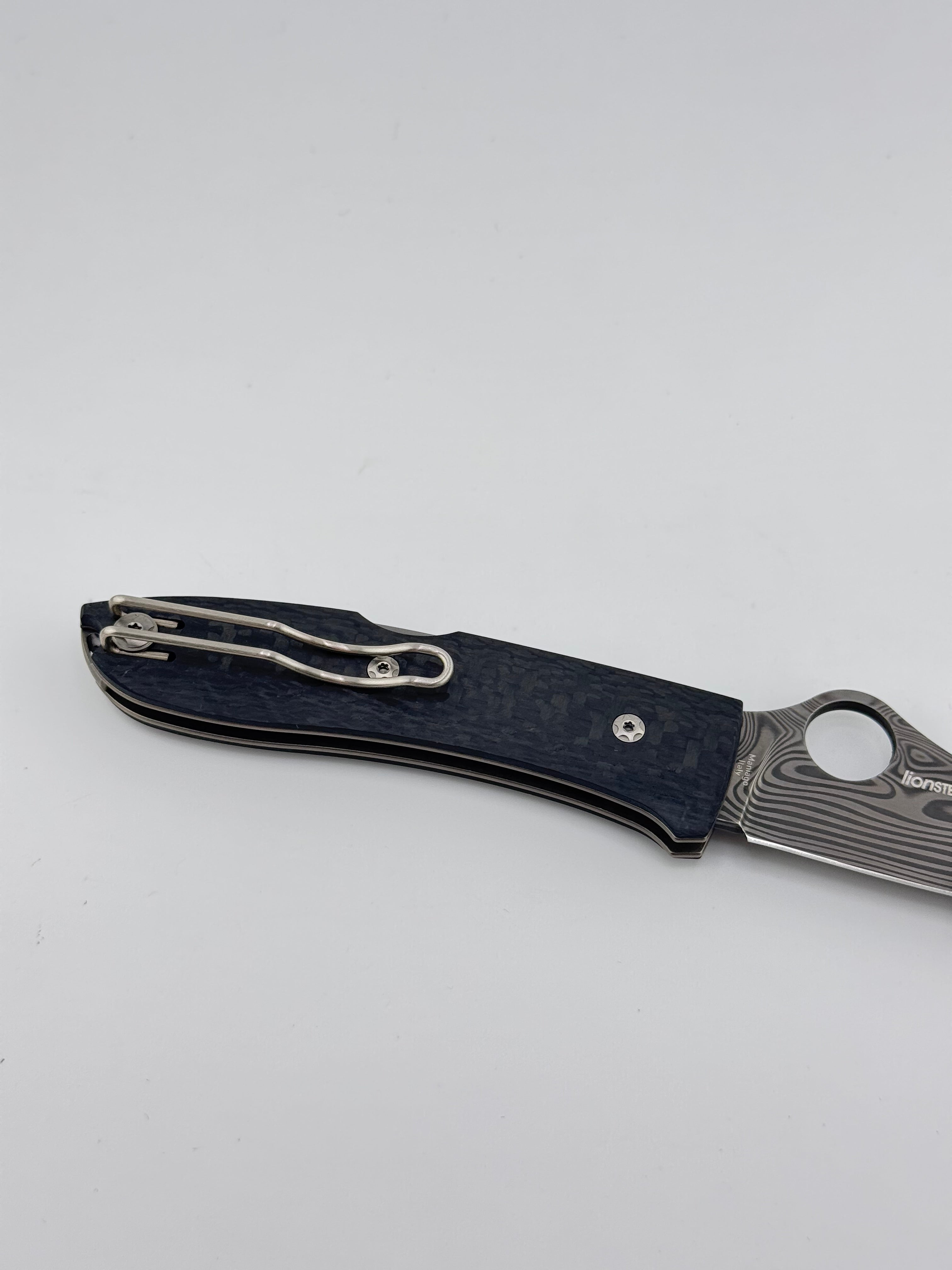 SPYOPERA Carbon Fiber/Damascus