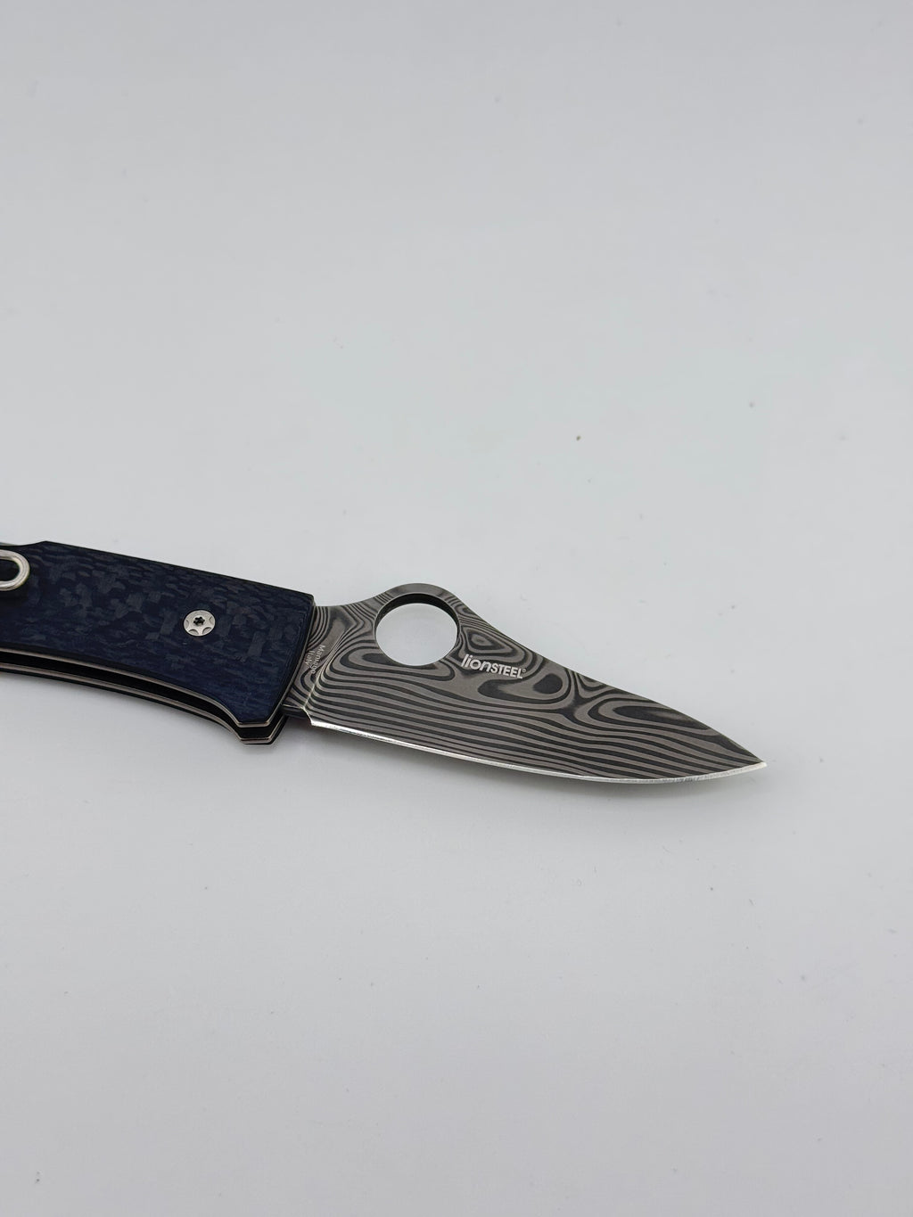 SPYOPERA Carbon Fiber/Damascus