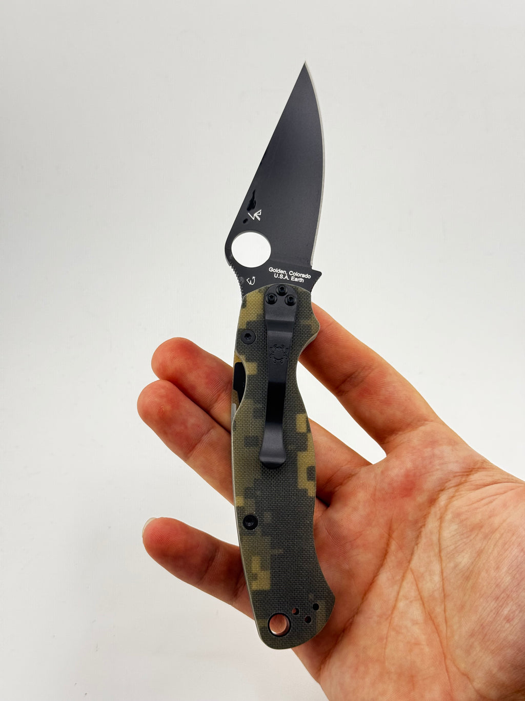 PARA MILITARY 2 Camo/Black Blade