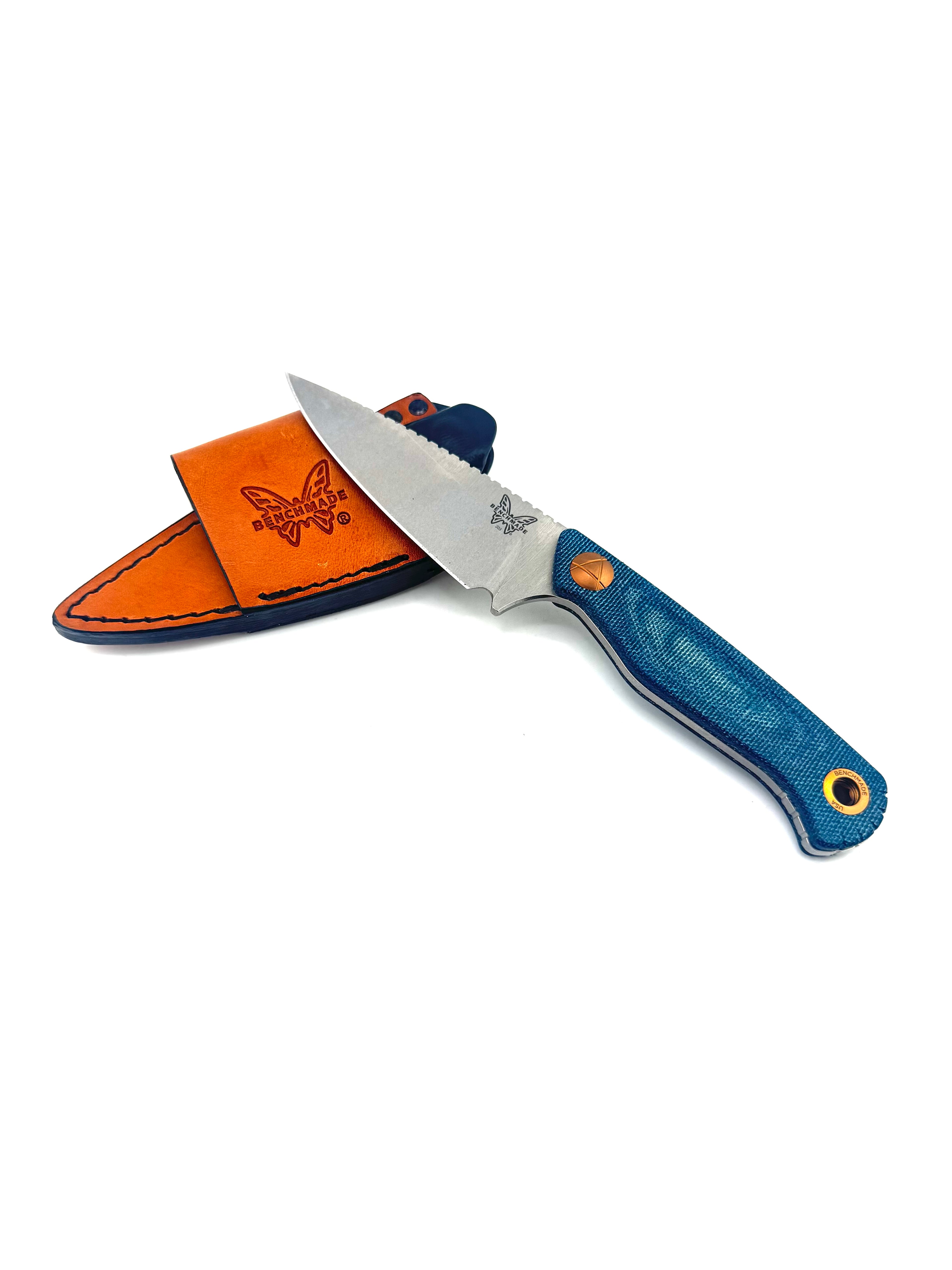DACIAN Blue Denim Micarta