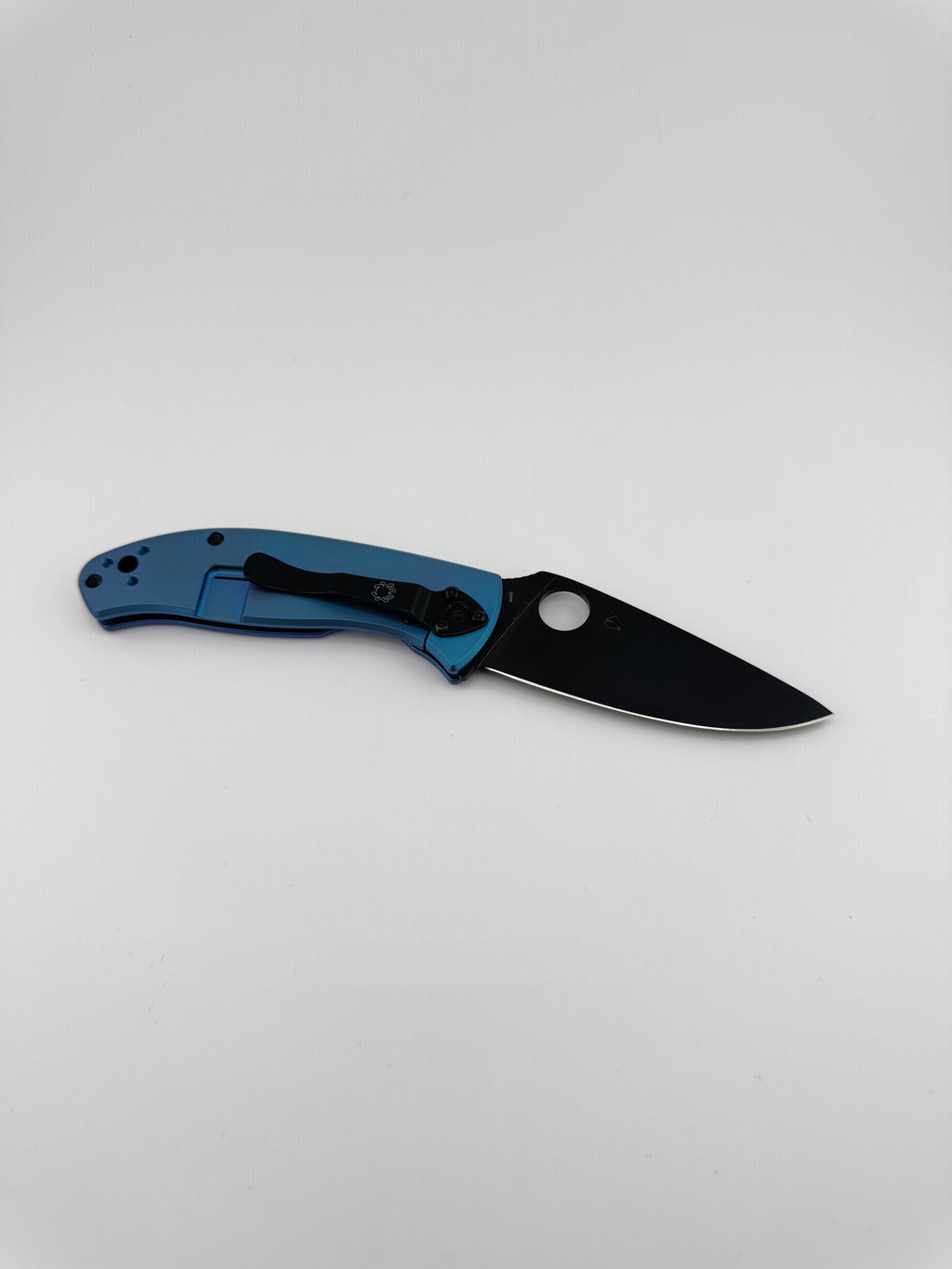 TENACIOUS Blue Titanium Black Blade