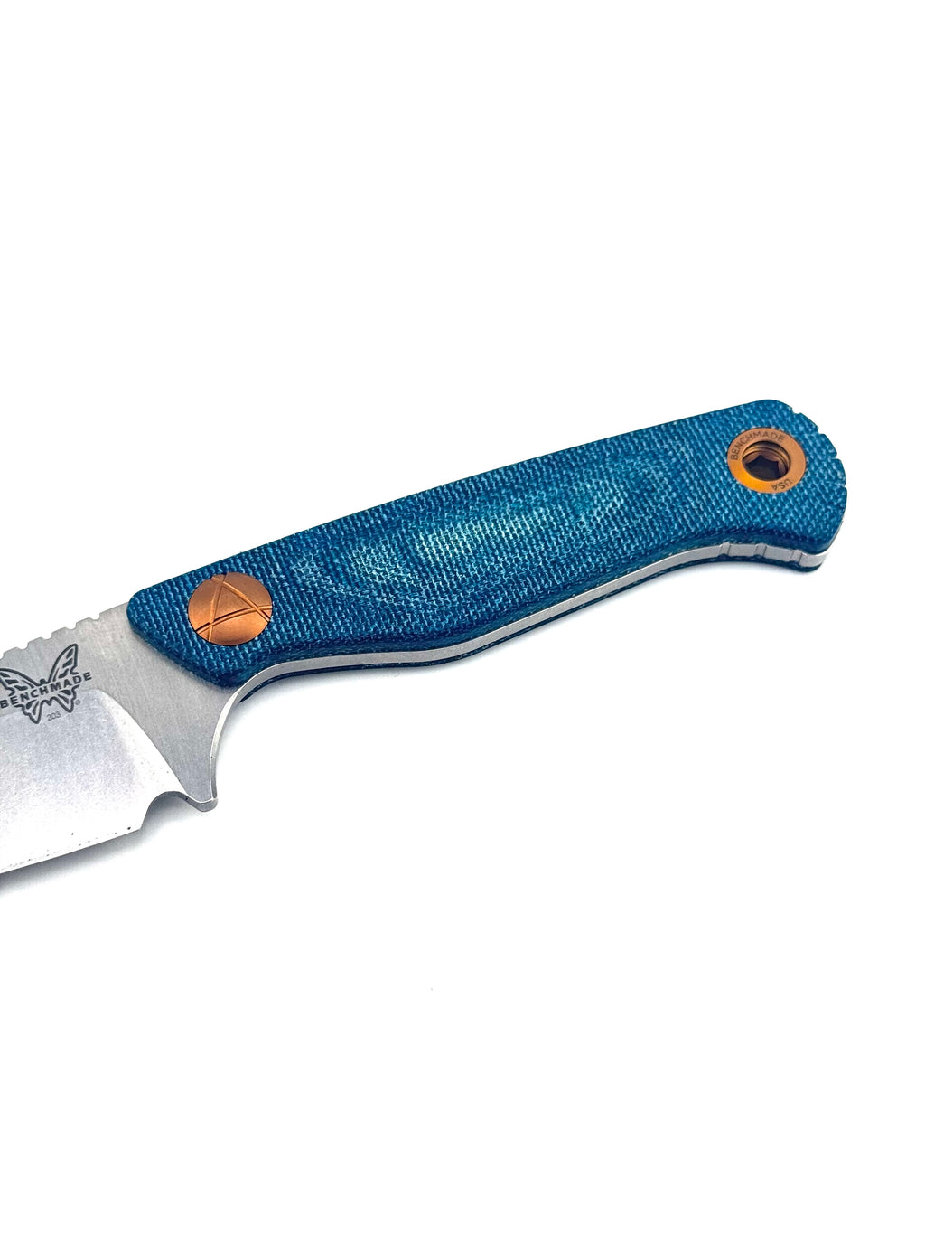 DACIAN Blue Denim Micarta