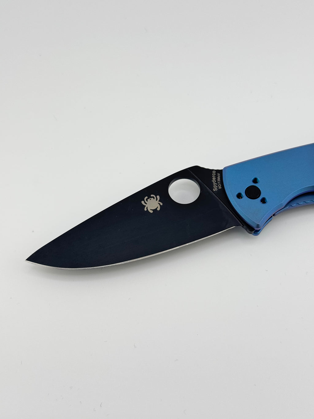 TENACIOUS Blue Titanium Black Blade