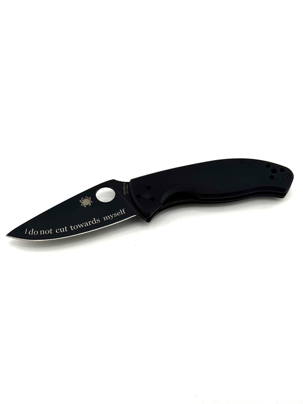 Add on: “I do not cut towards myself”