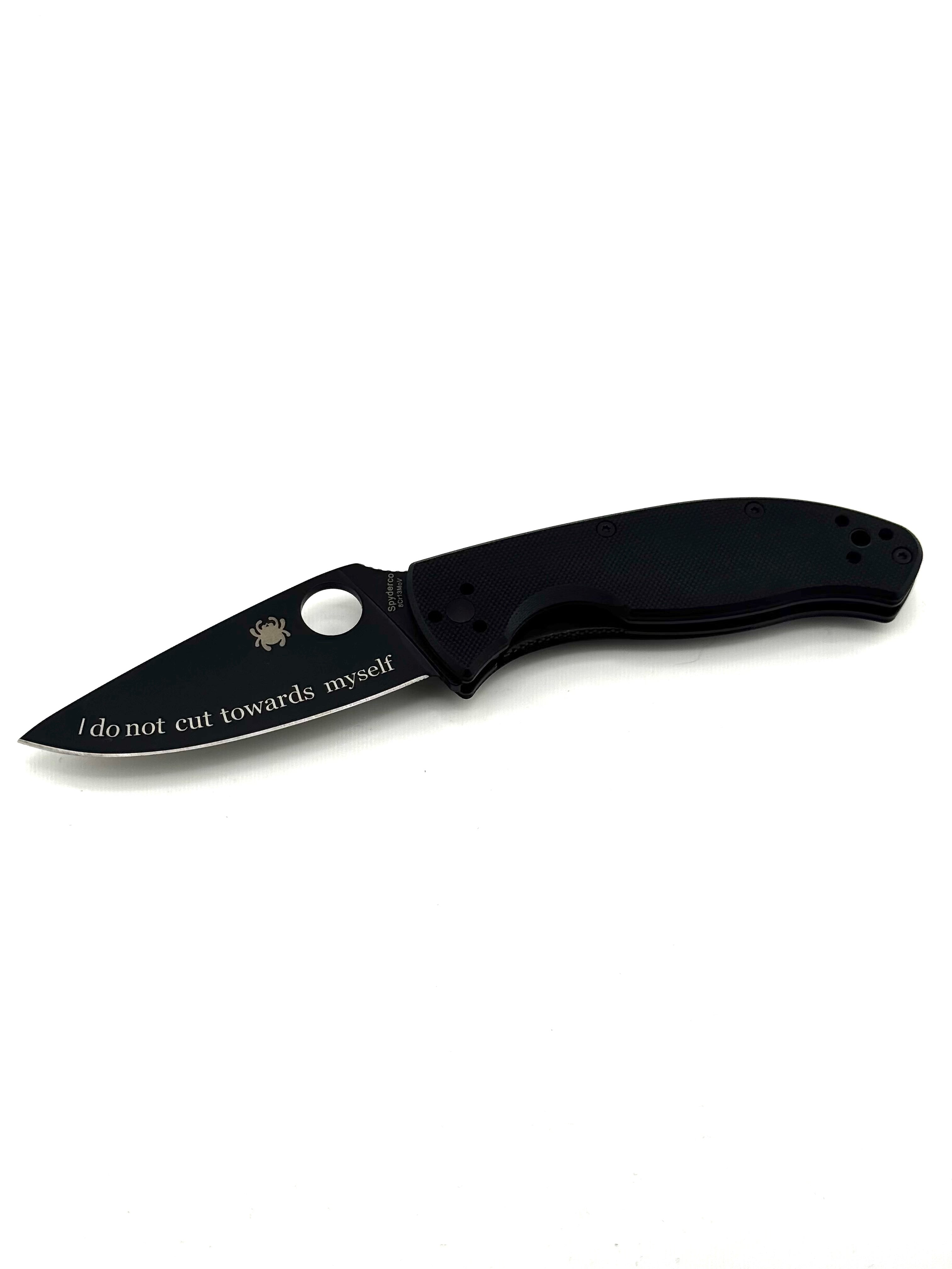 Add on: “I do not cut towards myself”