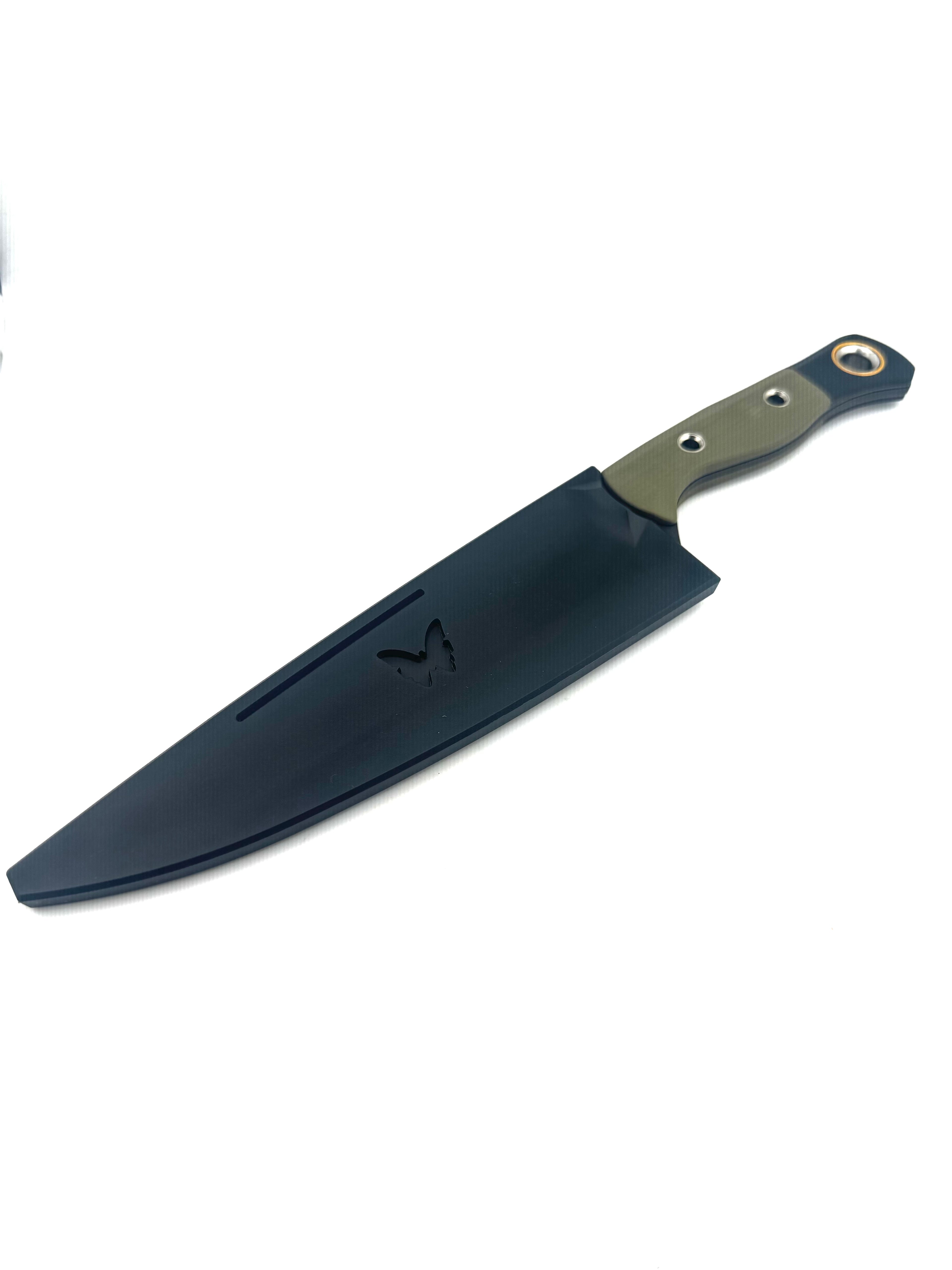 8’’ CHEF KNIFE OD Green G-10