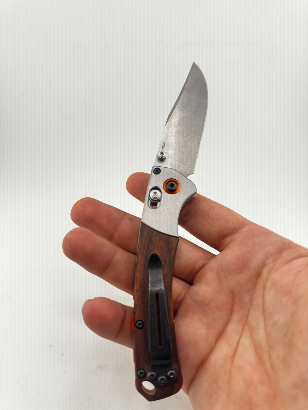 MINI CROOKED RIVER Grey Aluminum and Wood
