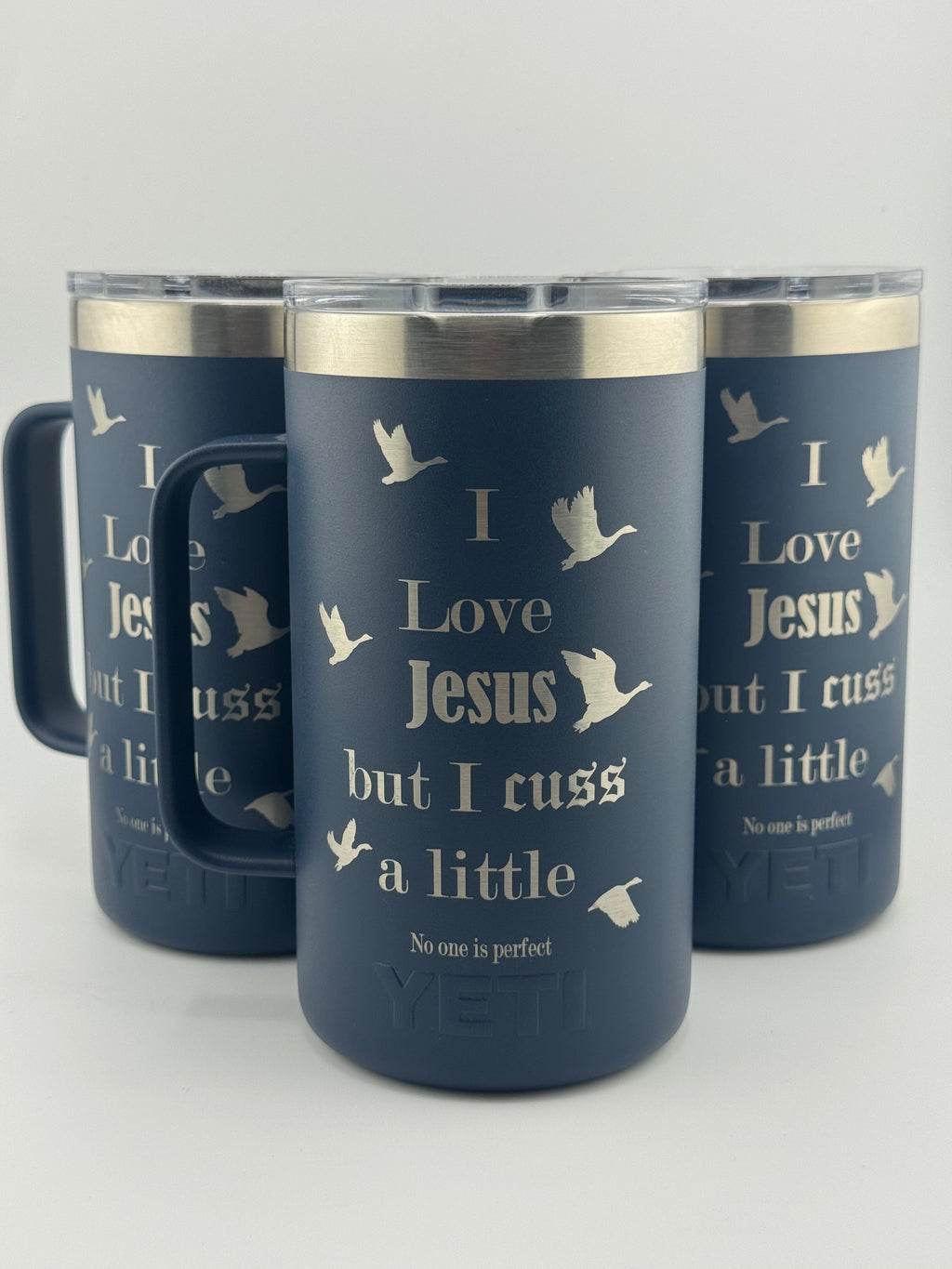 Yeti 24oz Mug w/quote