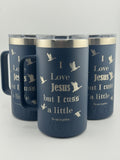 Yeti 24oz Mug w/quote