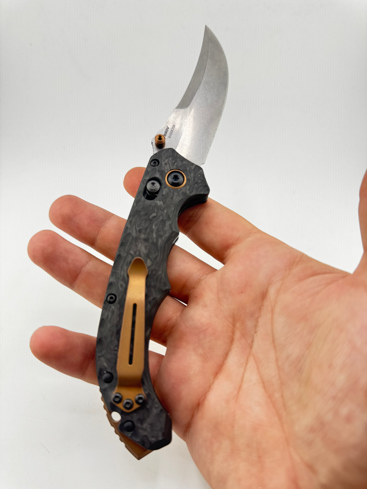 MINI BEDLAM Marbled Carbon Fiber ￼