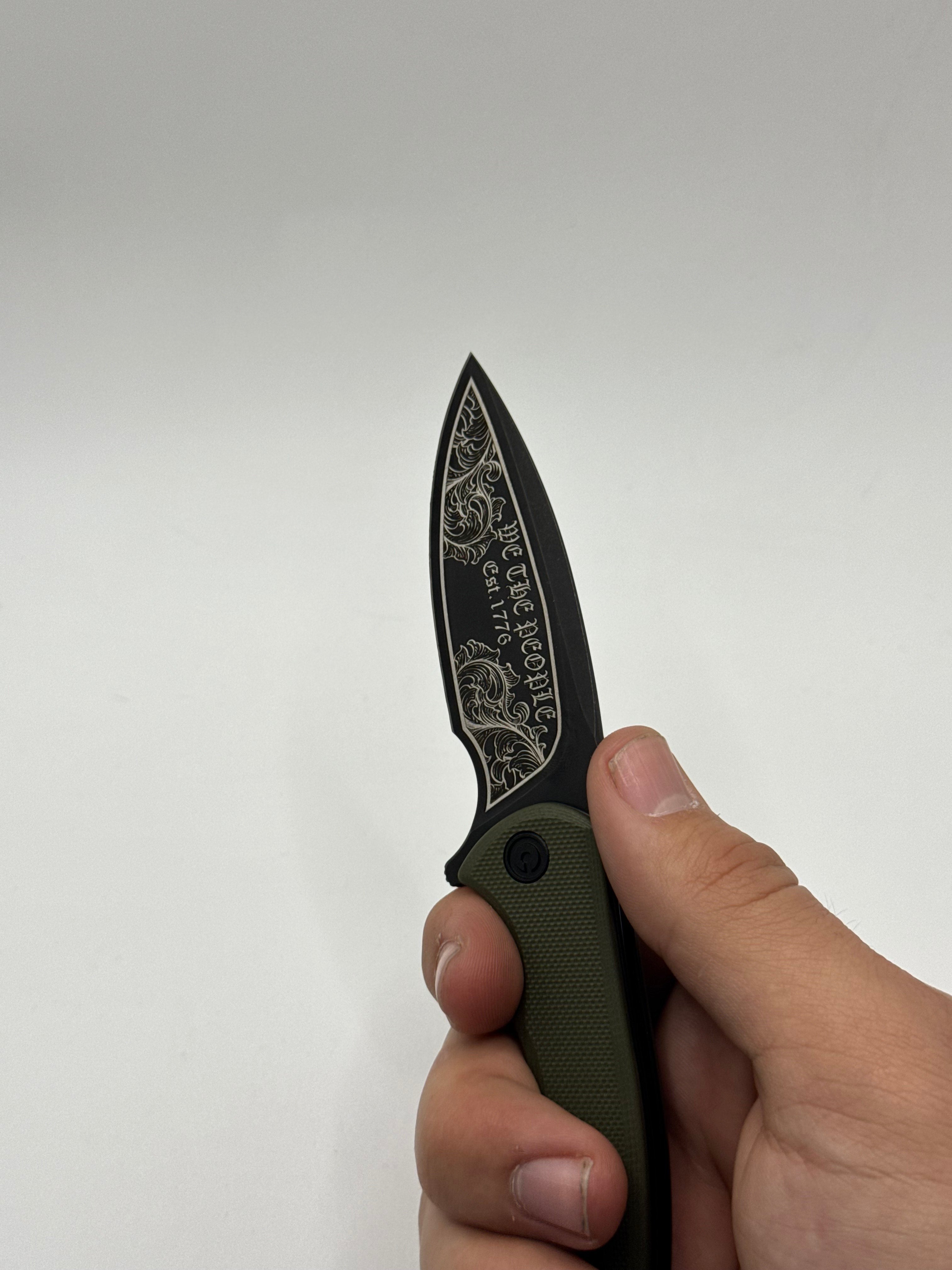 America Theme Pocket Knife